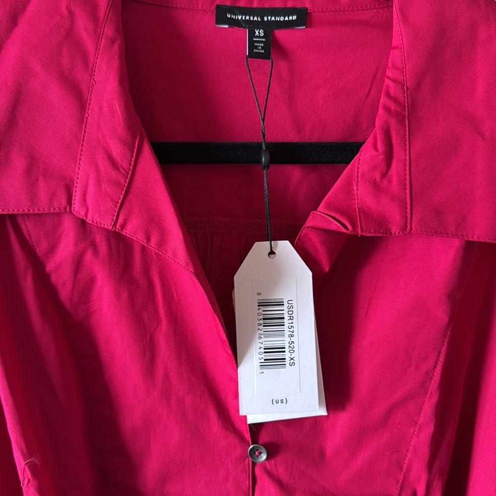 Universal Standard Sandy Stretch Poplin Shirtdress - Picture 8 of 11